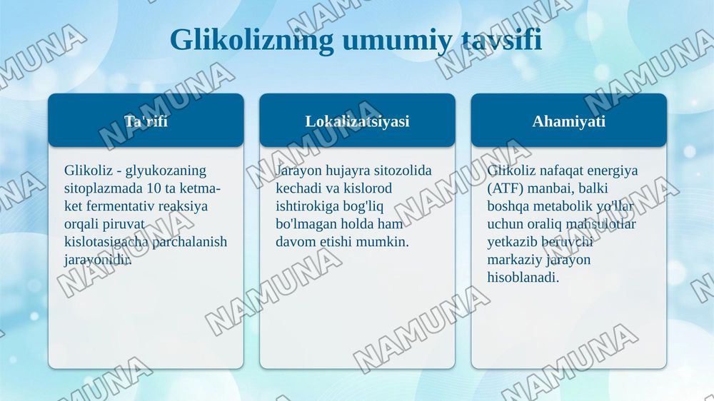 Glukozaning aerob va anaerob parchalanishi va glyukoneogenez boshqarilishining allosterik mexanizmlari — taqdimot, 4-slayd