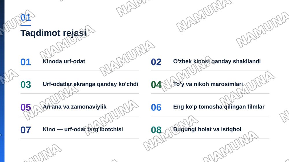 Milliy urf odatlar aks etgan kinolar — zamonaviy taqdimot, 2-slayd