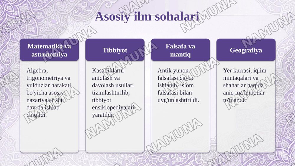 9 12 asrlarda Markaziy Osiyo allomalar va ularning ilmiy me'rosi — taqdimot, 5-slayd