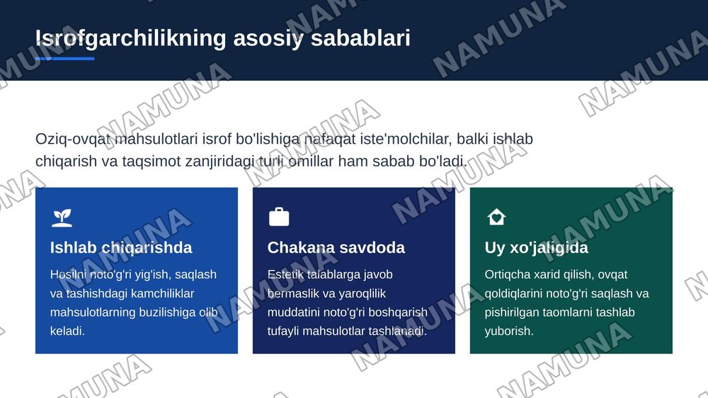 Presenting ways to reduce food waste — zamonaviy taqdimot, 4-slayd