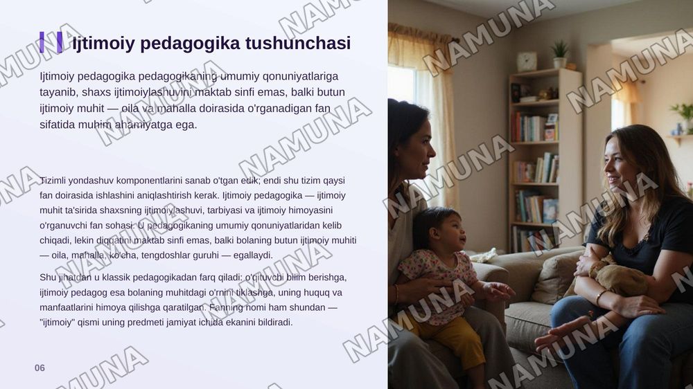 Ijtimoiy pedagogika va ijtimoiy-pedagogik faoliyat rivojining metodologik asoslari. — zamonaviy taqdimot, 7-slayd