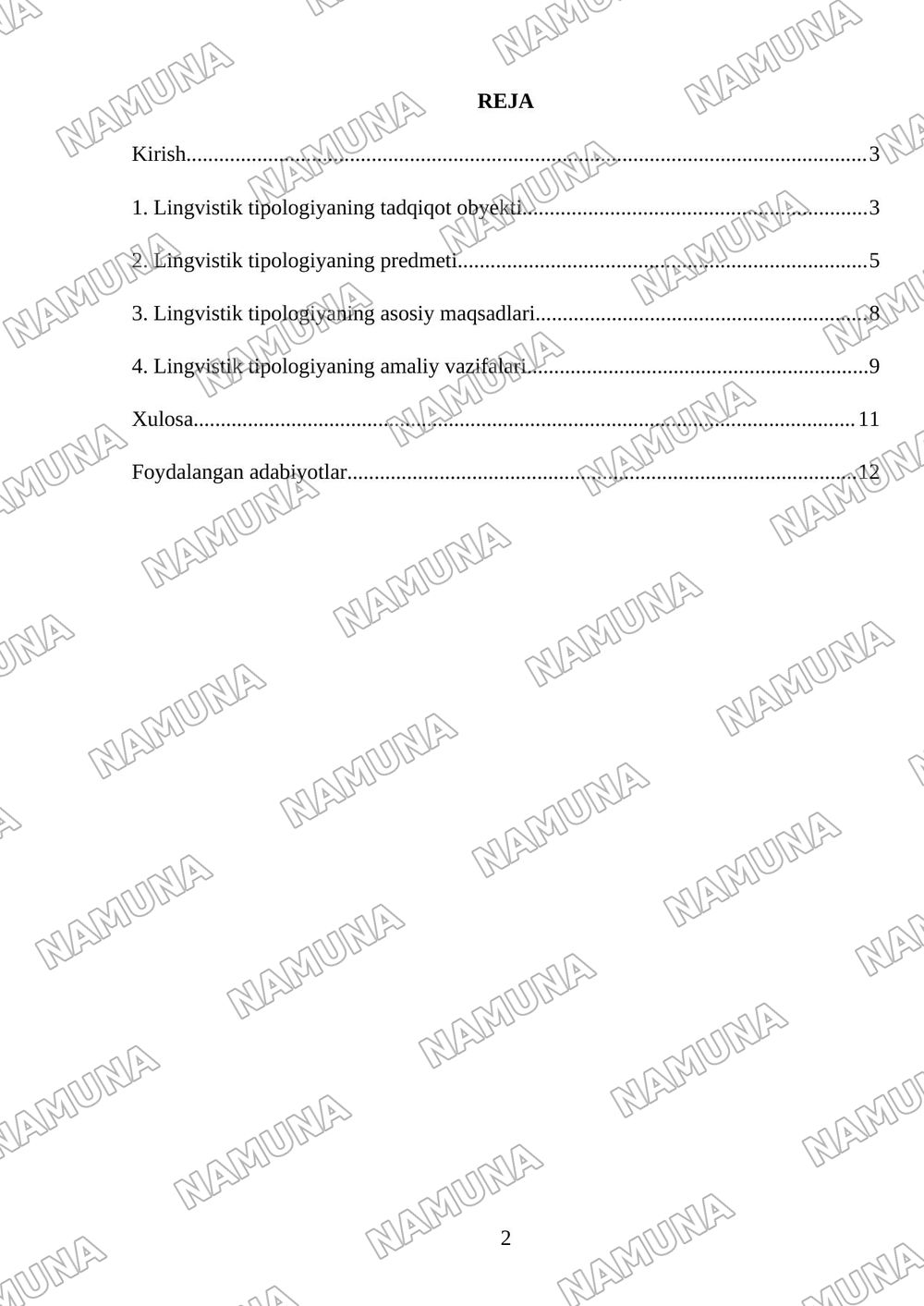 Lingvistik tipologiyaning obyekti, predmeti, maqsad va vazifalari (Konspektual xarita tuzish va asosiy tushunchalarni izohlash yakka tartibda) — mustaqil ish, 2-varaq