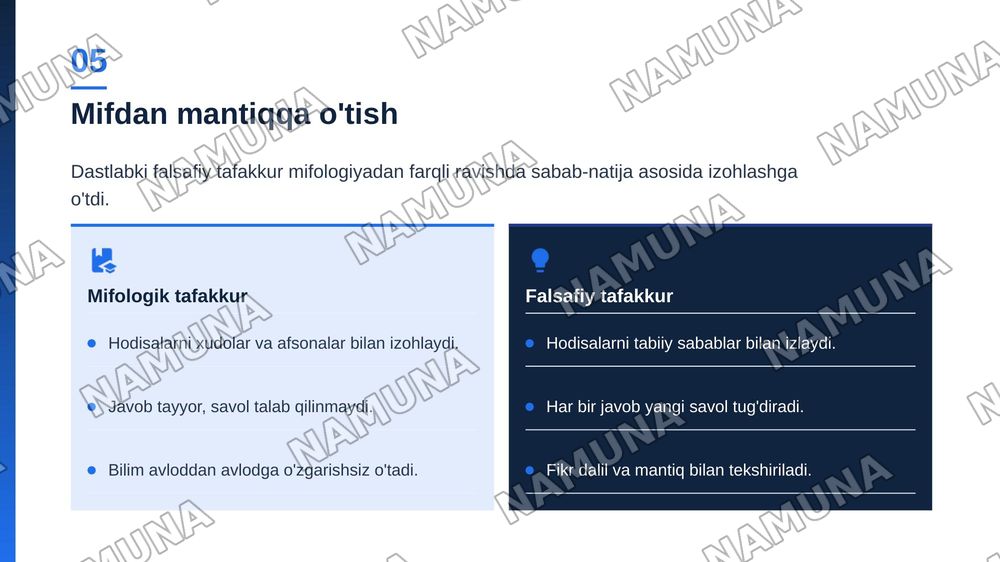 Falsafiy tafakkurning mohiyati, uning imkoniyatlari — zamonaviy taqdimot, 6-slayd