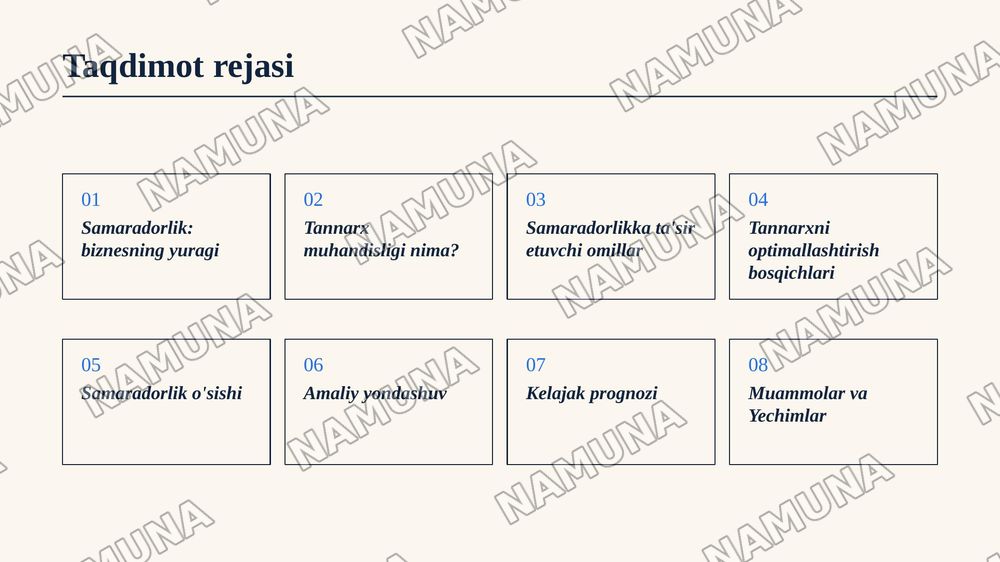 Tannarx muhandisligi va ishlab chiqarish samaradorligi o‘rtasidagi bog‘liqlik. — zamonaviy taqdimot, 2-slayd