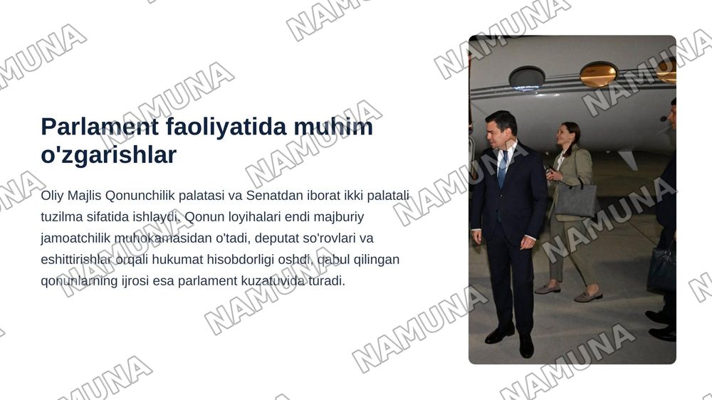 o'zbekiston respublikasida ijtimoiy-siyosiy sohadagi islohotlar — zamonaviy taqdimot, 5-slayd