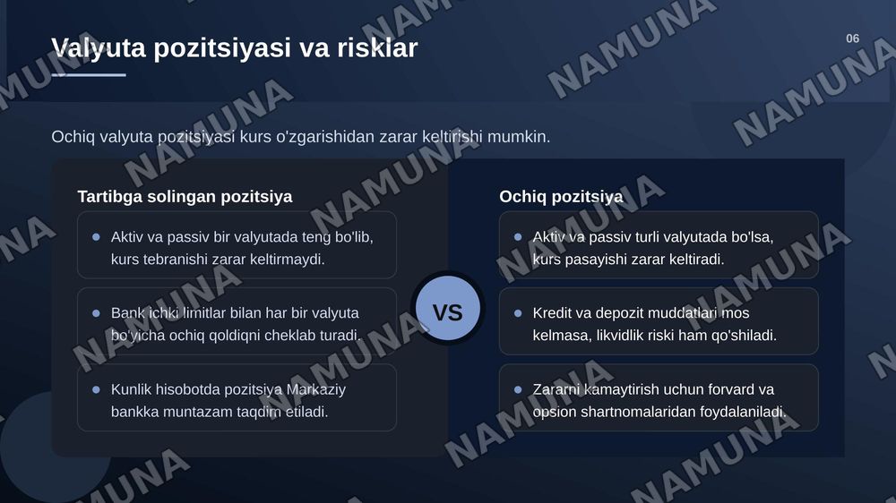 Tijorat banklarining valyuta operatsiyalari. — zamonaviy taqdimot, 7-slayd