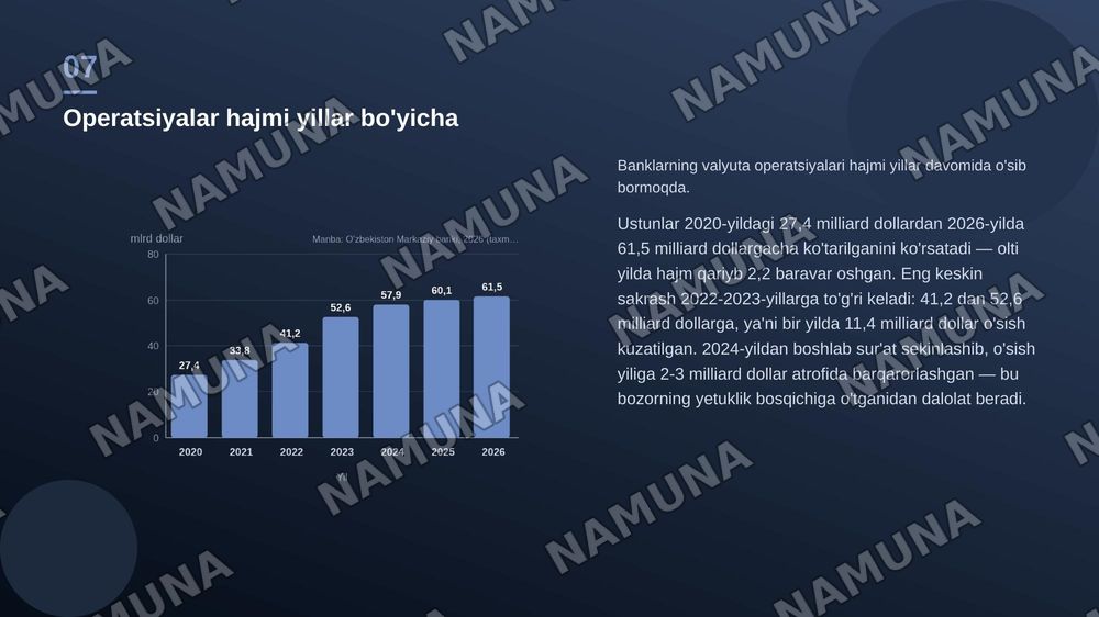 Tijorat banklarining valyuta operatsiyalari. — zamonaviy taqdimot, 8-slayd