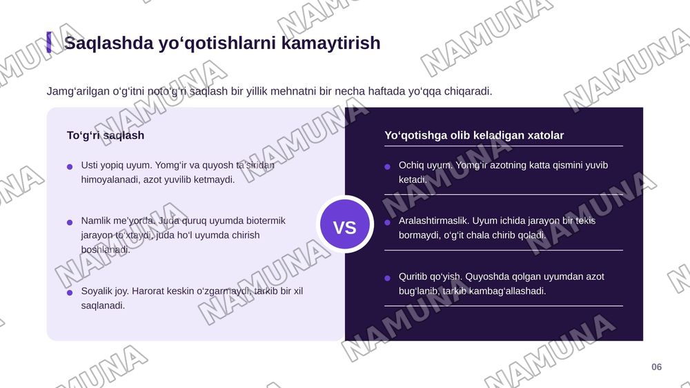 Mahalliy oʻgʻitlarni jamgʻarish , saqlash va tuproqqa kiritishni tashkil etish — zamonaviy taqdimot, 7-slayd