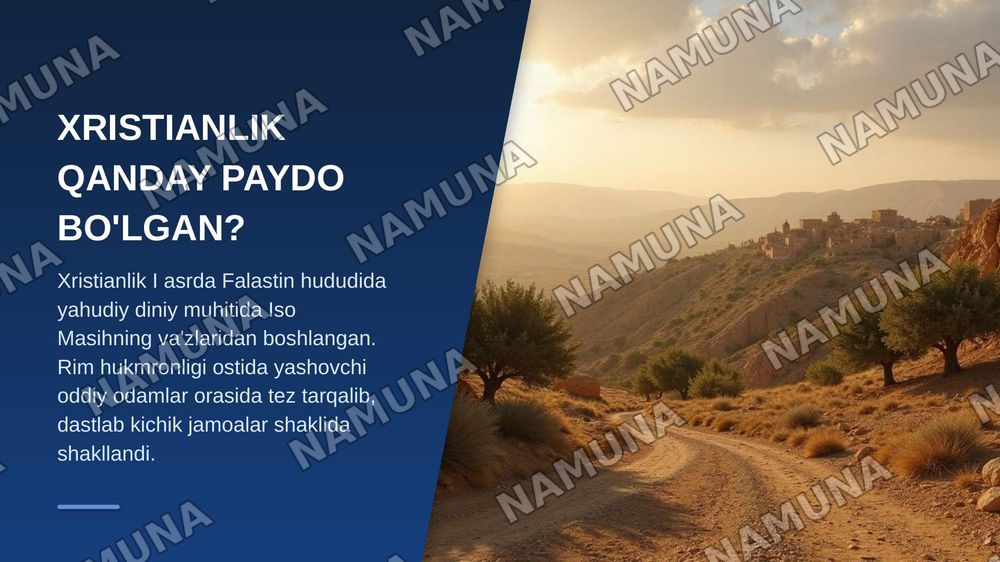 Xristiyanlik dini — zamonaviy taqdimot, 4-slayd