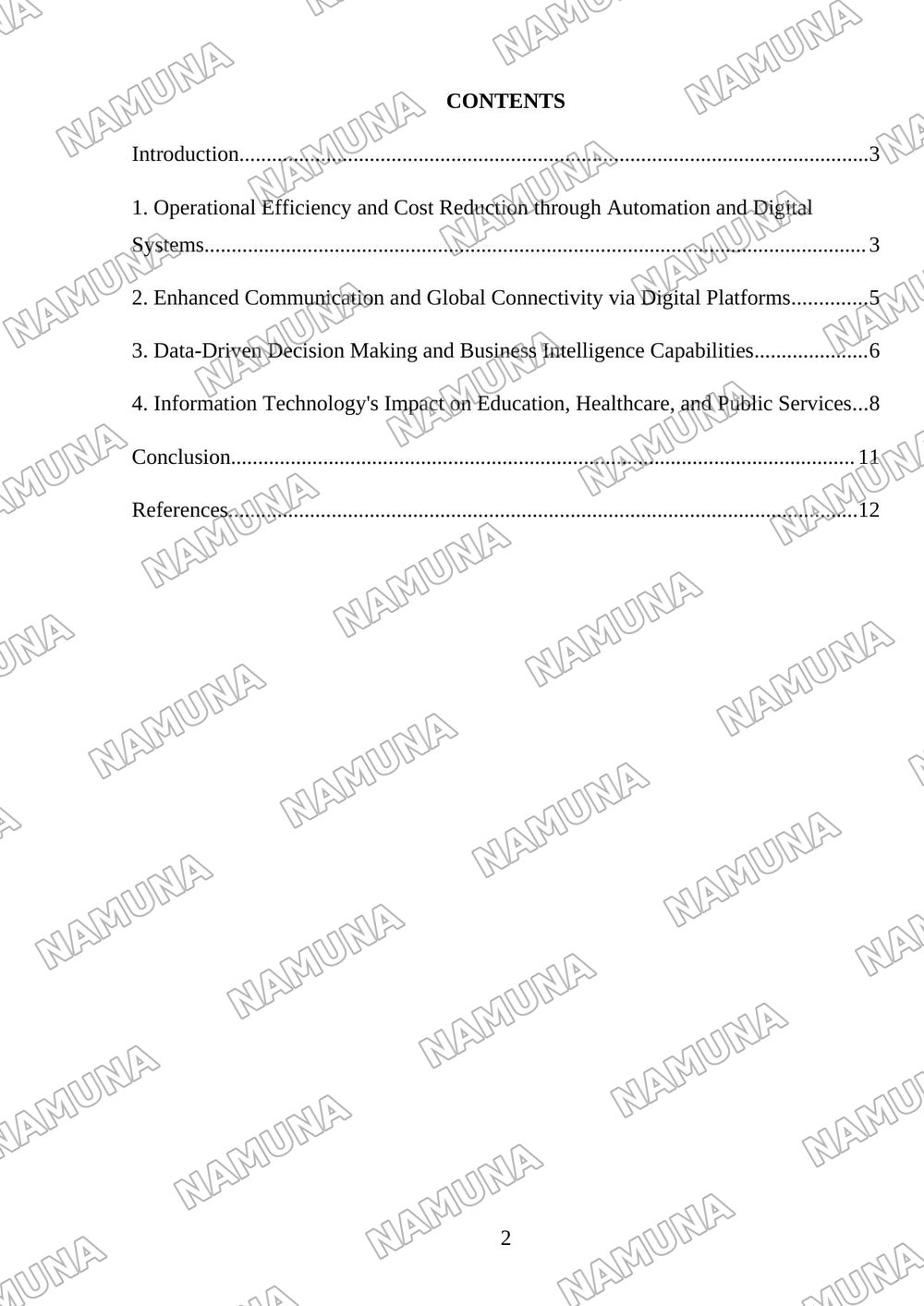 Benefits of Information Technology — referat, 2-varaq