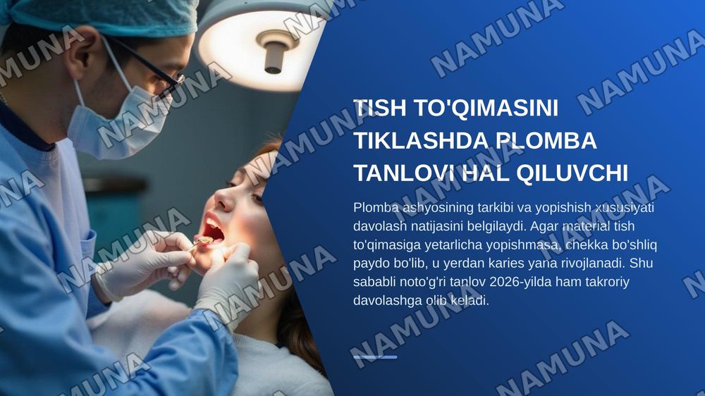 Ajraruvchi va davolovchi tagliklar.Phoshpat sement asosli plomba ashyolari.Turlari, tarkibi,xususiyatlari — zamonaviy taqdimot, 3-slayd
