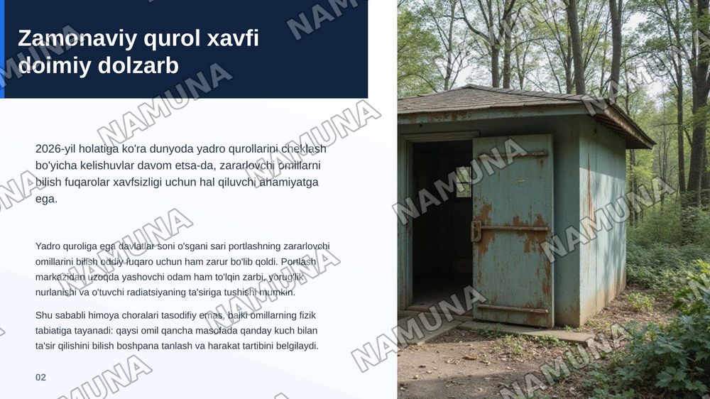 To’lqin zarbi, yorug’lik nurlanishi va o’tuvchi radiatsiya — zamonaviy taqdimot, 3-slayd