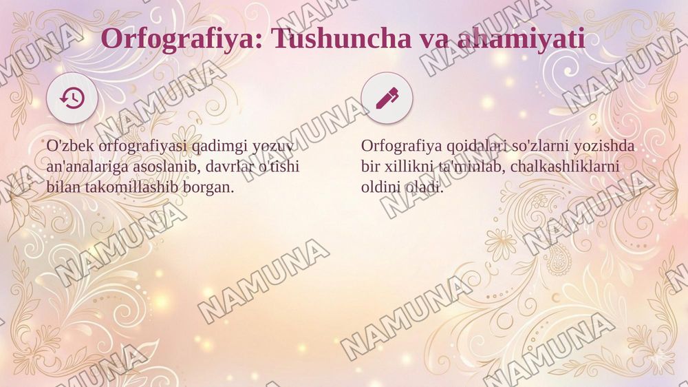 Orfagrafika haqida ma'lumot. Urg'u va bo'g'in — taqdimot, 4-slayd
