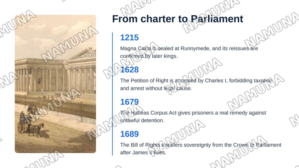 Important Documents in the History of Britain — zamonaviy taqdimot, 4-slayd