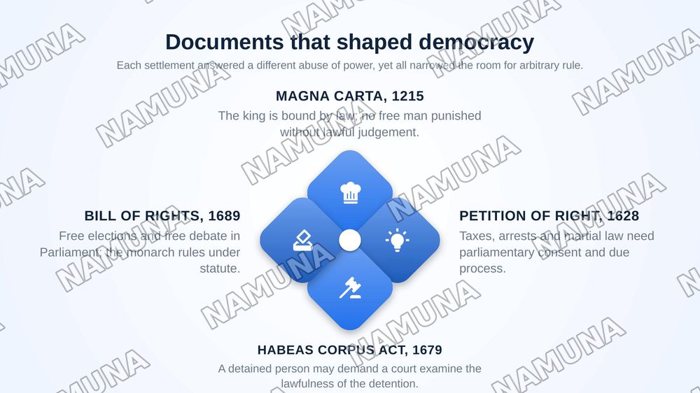 Important Documents in the History of Britain — zamonaviy taqdimot, 8-slayd