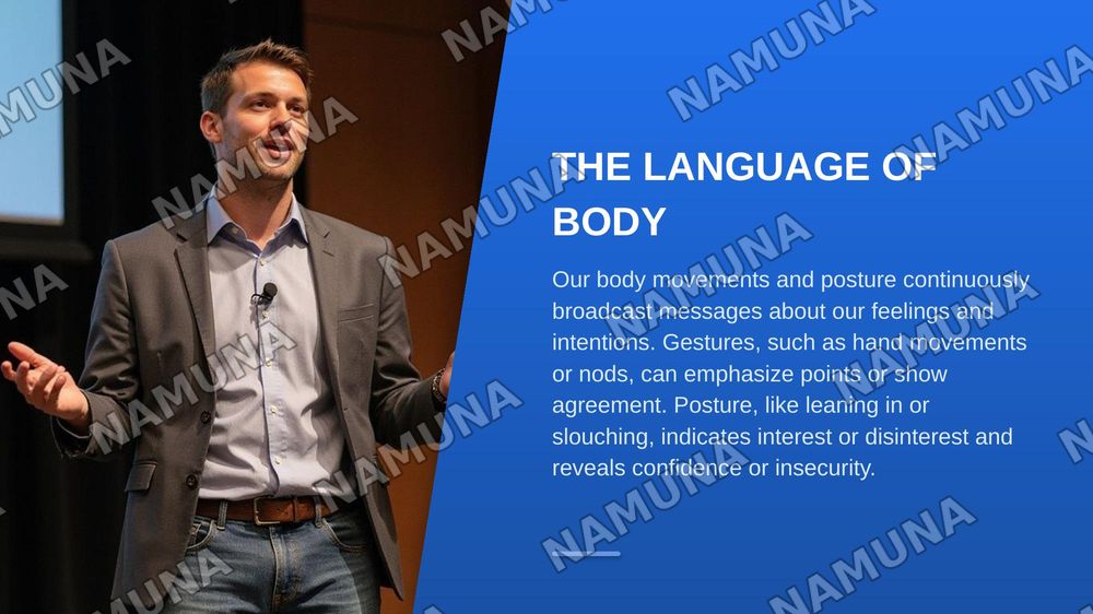 Non verbal communication — zamonaviy taqdimot, 6-slayd