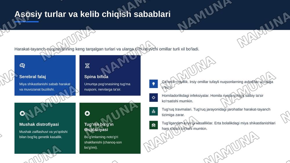 Harakat-tayanch nuqsoni bo'lgan bolalar. — zamonaviy taqdimot, 4-slayd