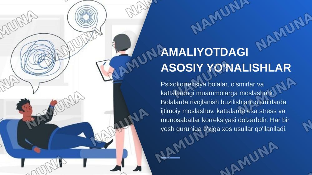 Psixokorriksiya amaliy psixologiya yoʻnalishi sifatida — zamonaviy taqdimot, 7-slayd
