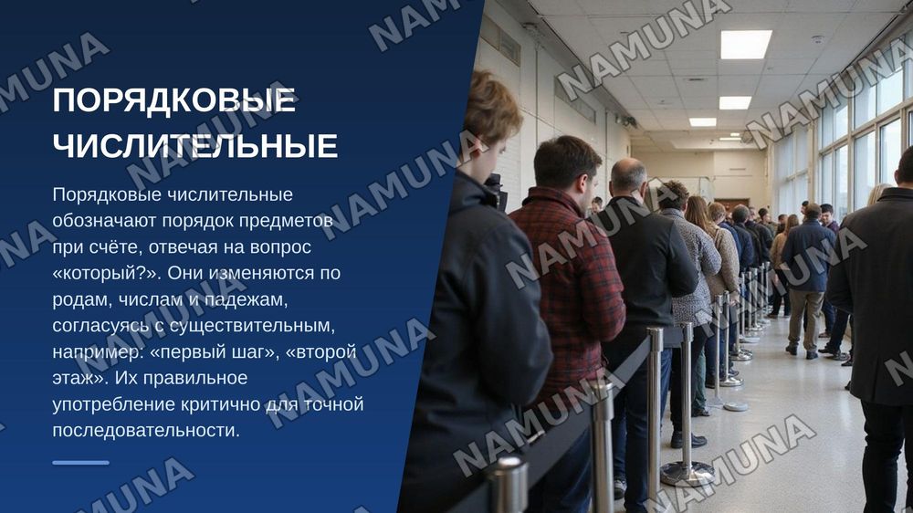 Имя числительное — zamonaviy taqdimot, 7-slayd