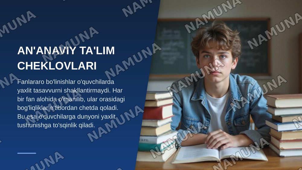 STEAM va fanlararo integratsiya. — zamonaviy taqdimot, 3-slayd