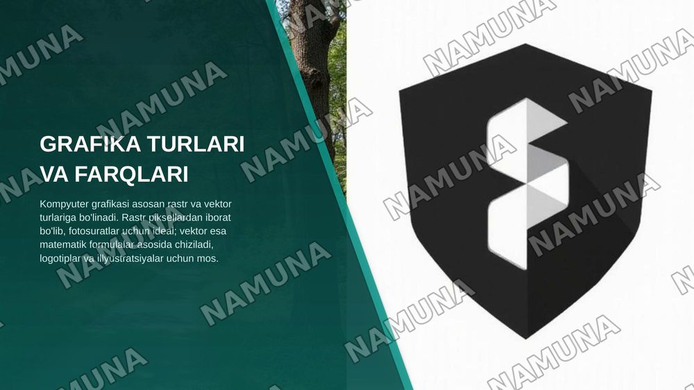 KOMPYUTER GRAFIKASINING ROLI, QO`LLANILISH SOHALARI — zamonaviy taqdimot, 4-slayd