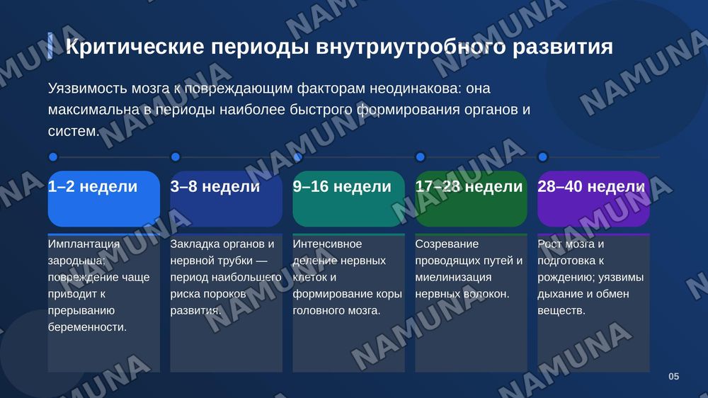 Этиологические факторы нарушений интеллектуального развития — zamonaviy taqdimot, 6-slayd