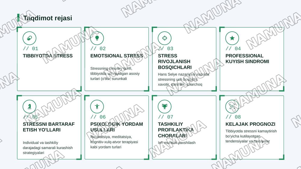 Tibbiyot xodimlarida emotsional holatlarning o'ziga xosligi: stress va uning bosqichlari, bartaraf etish yo'llari — zamonaviy taqdimot, 2-slayd