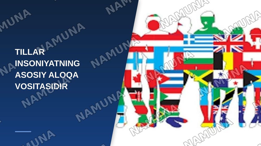DUNYO AHOLISINING LINGVISTIK TARKIBI VA LINGVISTIK ETNOGEOGRAFIYA — zamonaviy taqdimot, 3-slayd