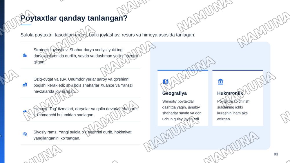 Xitoyning 7 qadimiy poytaxti — zamonaviy taqdimot, 4-slayd