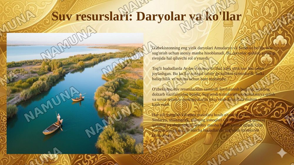 Nature of Uzbekistan — 6-slayd