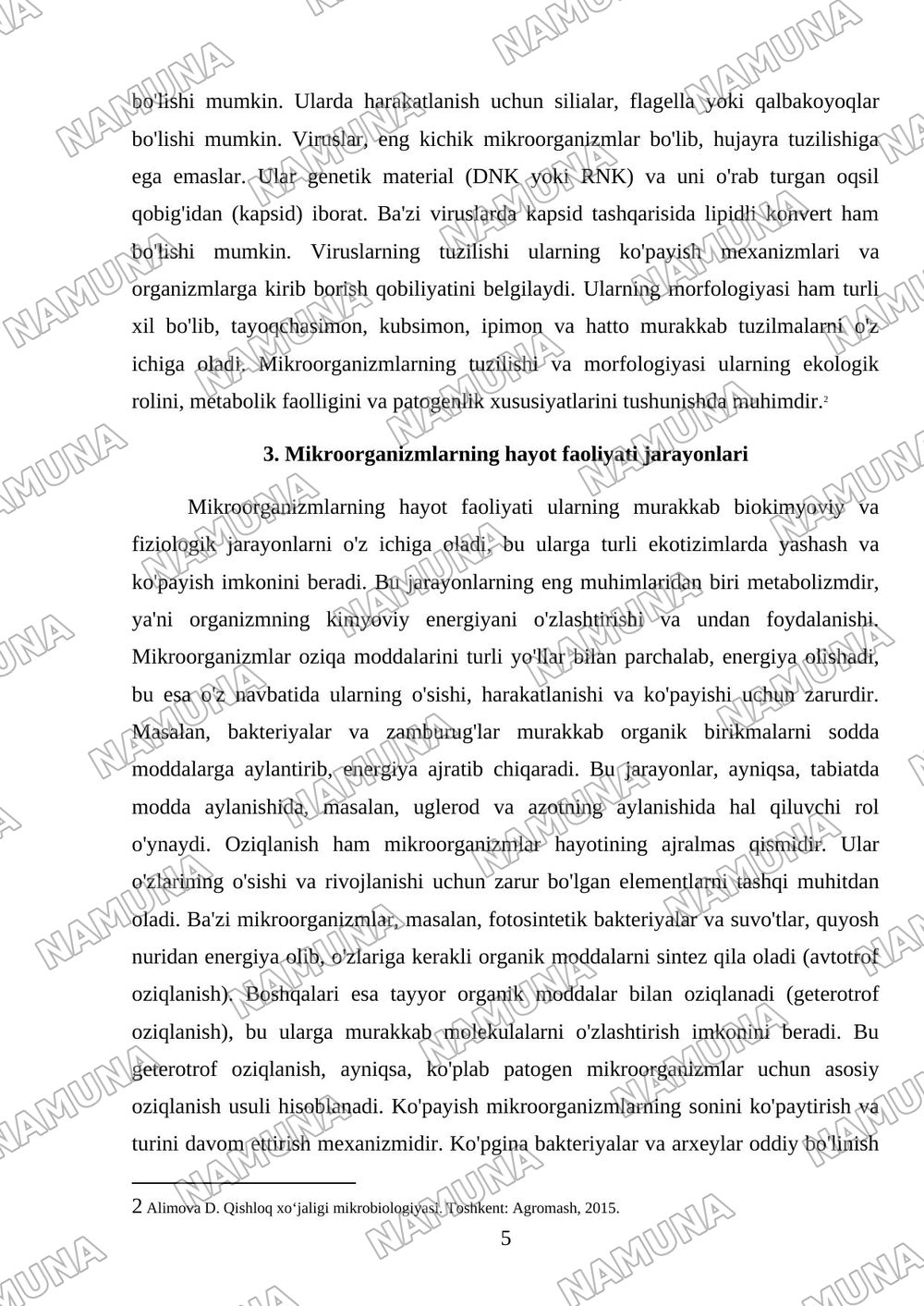 Mikroorganizmlar nima va ularning tavsifi — 5-varaq