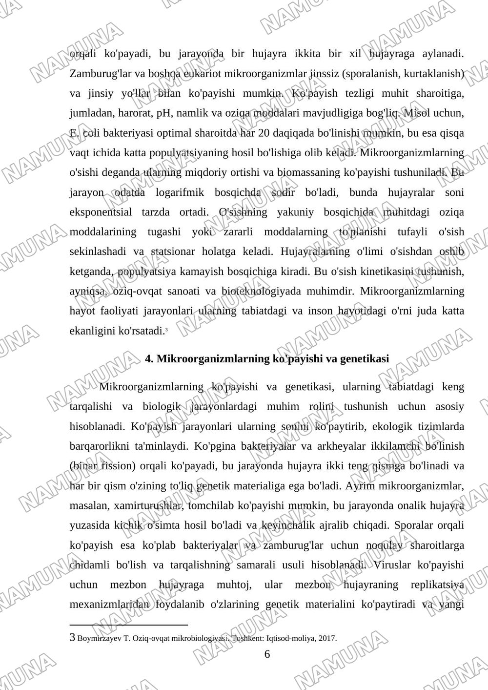 Mikroorganizmlar nima va ularning tavsifi — 6-varaq