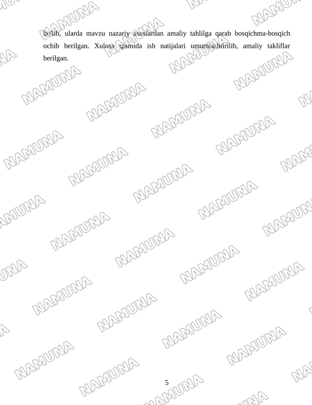 Oʻzbekistonda soliq islohotlarining ustuvor yoʻnalishlari — 5-varaq