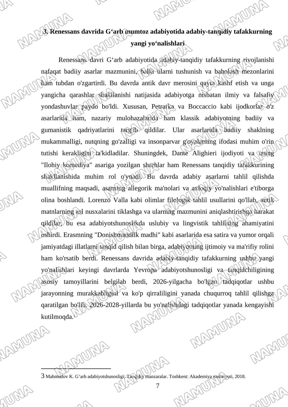 Gʻarb mumtoz adabiyotida adabiy-tanqidiy fikrlash taraqqiyoti — 7-varaq