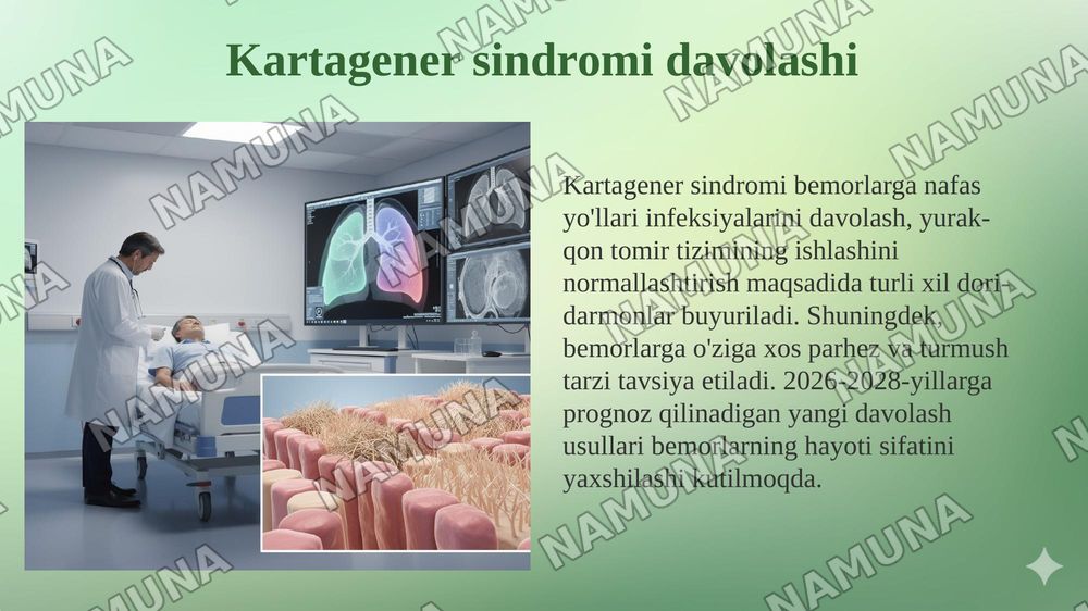 Kartagener sindromi — 6-slayd
