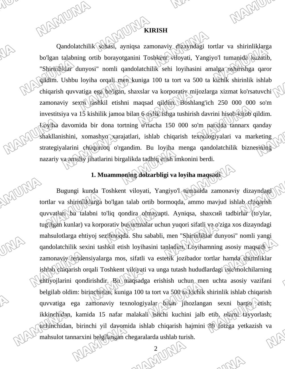 Qandolatchilik sehi — 2-varaq