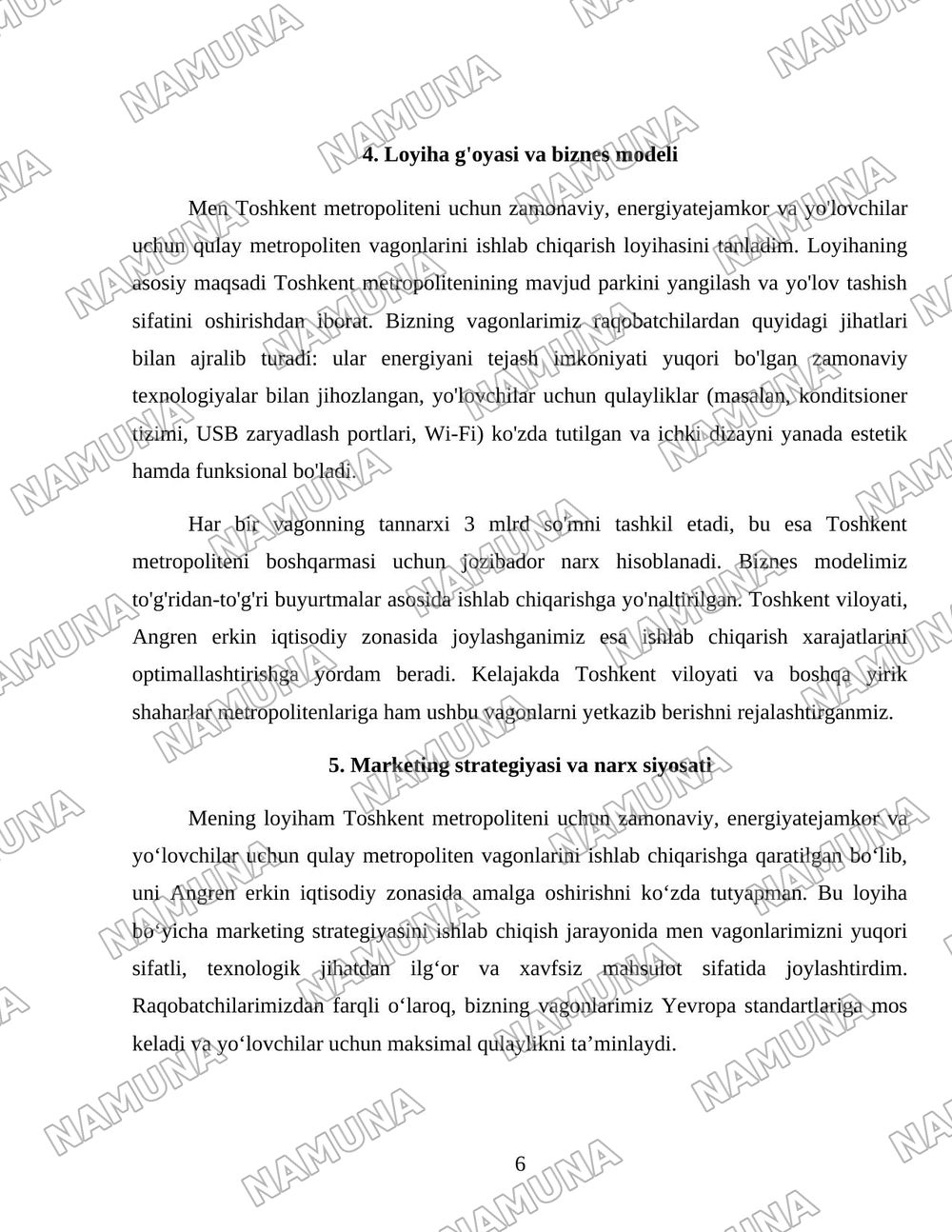Temir yoʻl infratuzilmasi. — 6-varaq