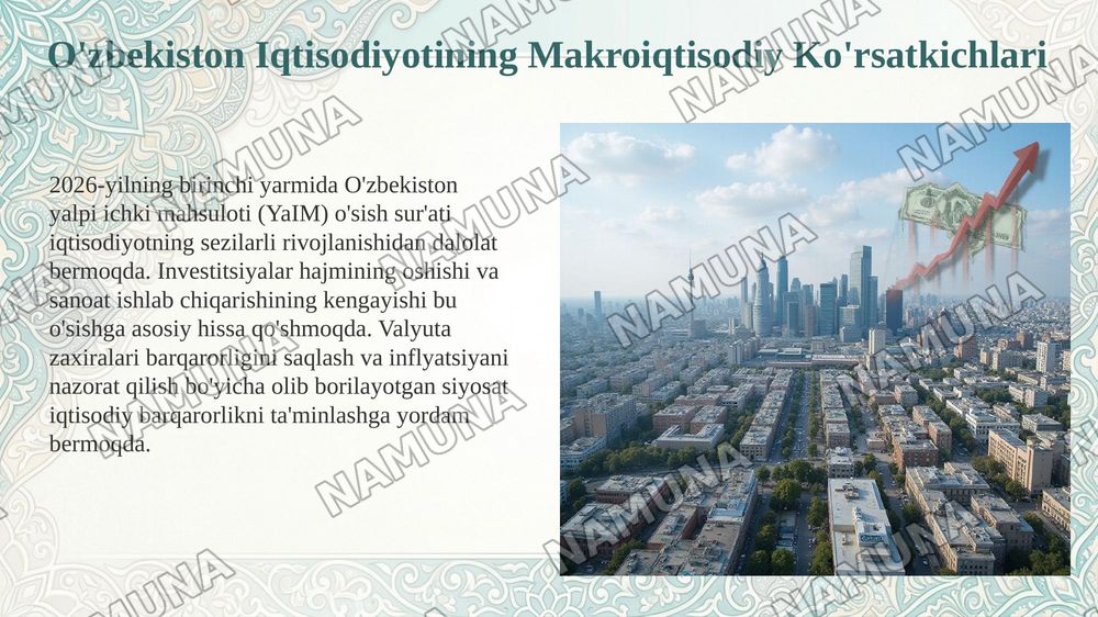 Iqtisodiyot — 5-slayd