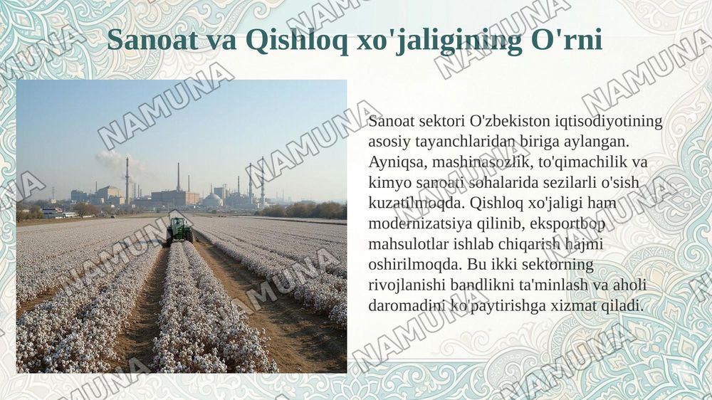 Iqtisodiyot — 6-slayd
