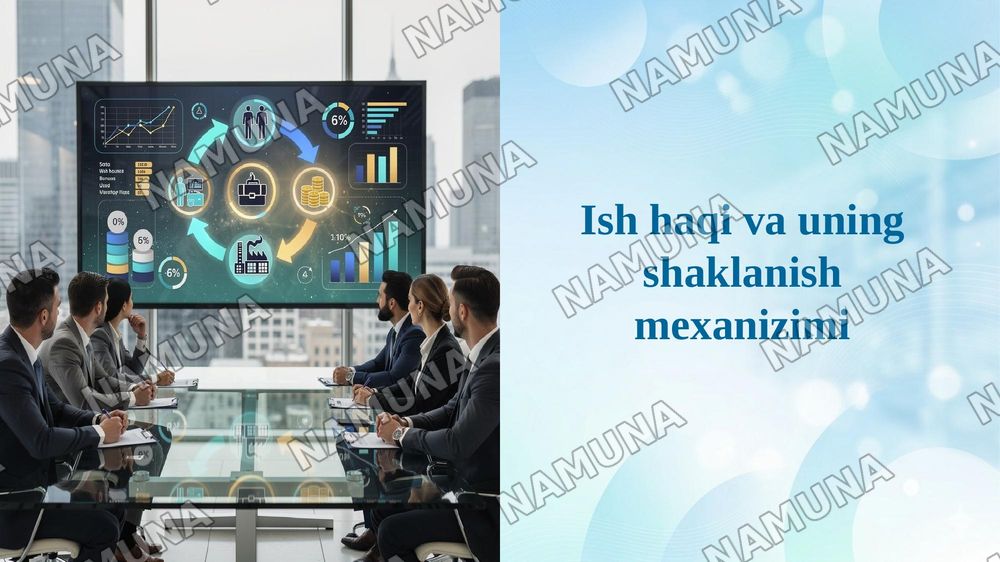 Ish haqi va uning shaklanish mexanizimi — 1-slayd
