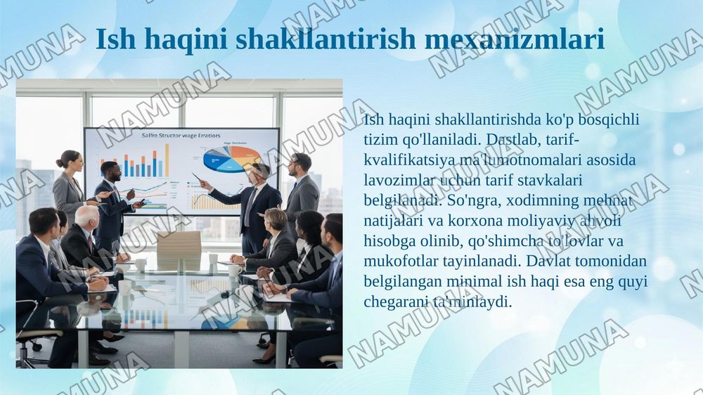 Ish haqi va uning shaklanish mexanizimi — 6-slayd