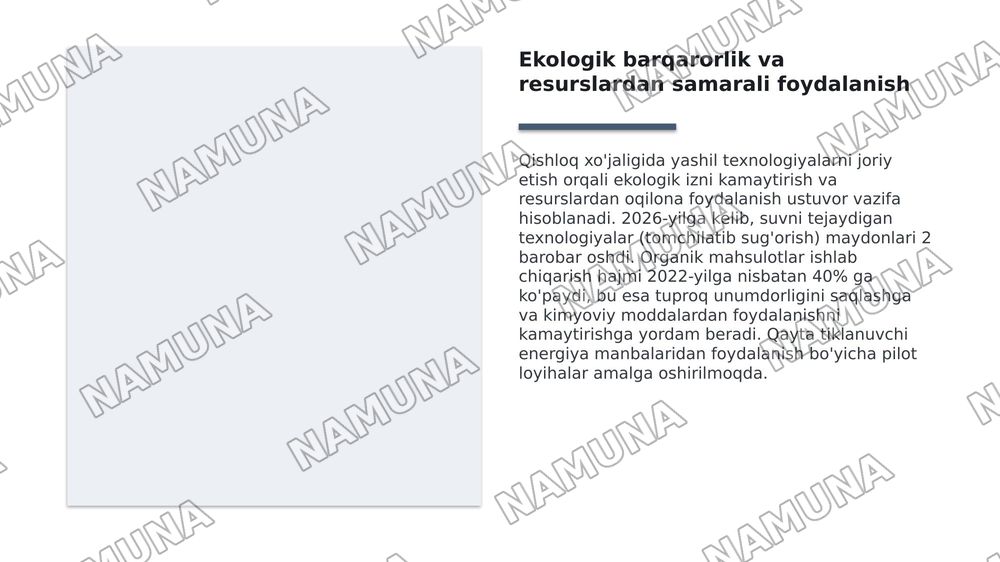 Dehqonchilik va chorvachilik — 6-slayd
