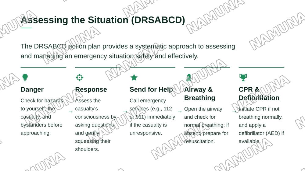 Research and present common first aid procedures — 5-slayd