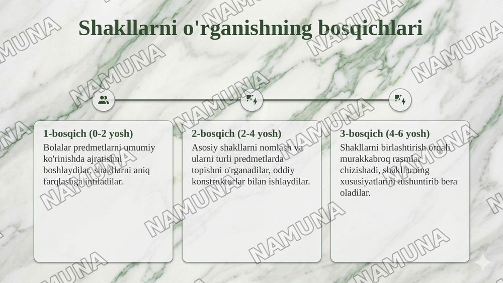 Bolalarni predmetlar shakli bilan tanishtirish vazifalari — 5-slayd