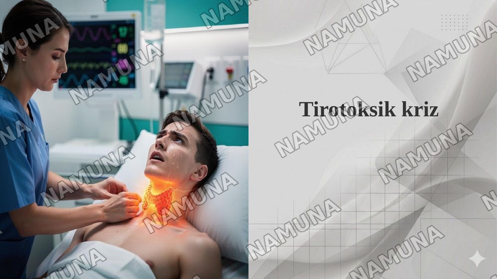 Tirotoksik kriz — 1-slayd