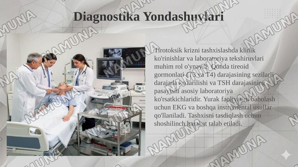 Tirotoksik kriz — 6-slayd
