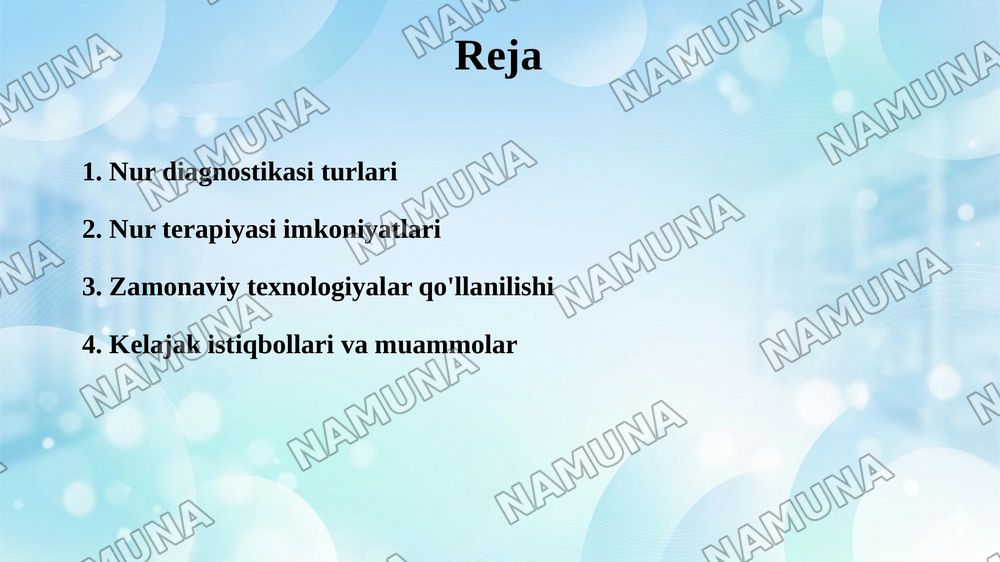 Onkologiyada nur diagnostikasi va nur terapiyasining roli — 2-slayd