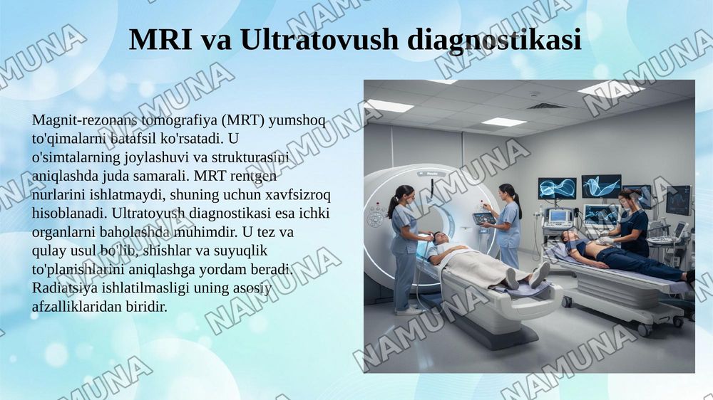 Onkologiyada nur diagnostikasi va nur terapiyasining roli — 5-slayd