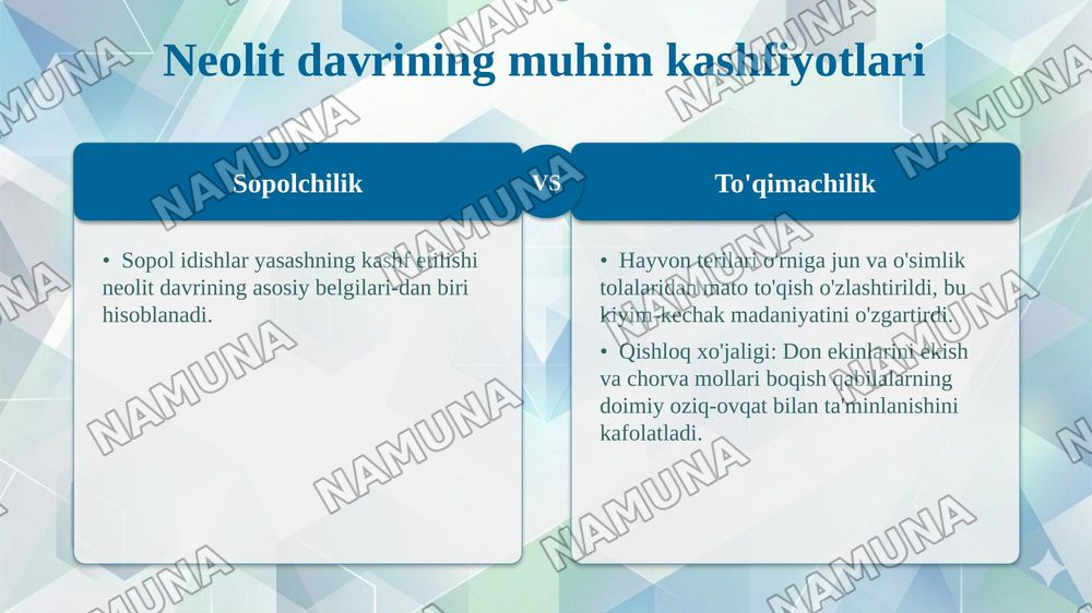 Muste davri arxeologik yodgorliklari — 5-slayd