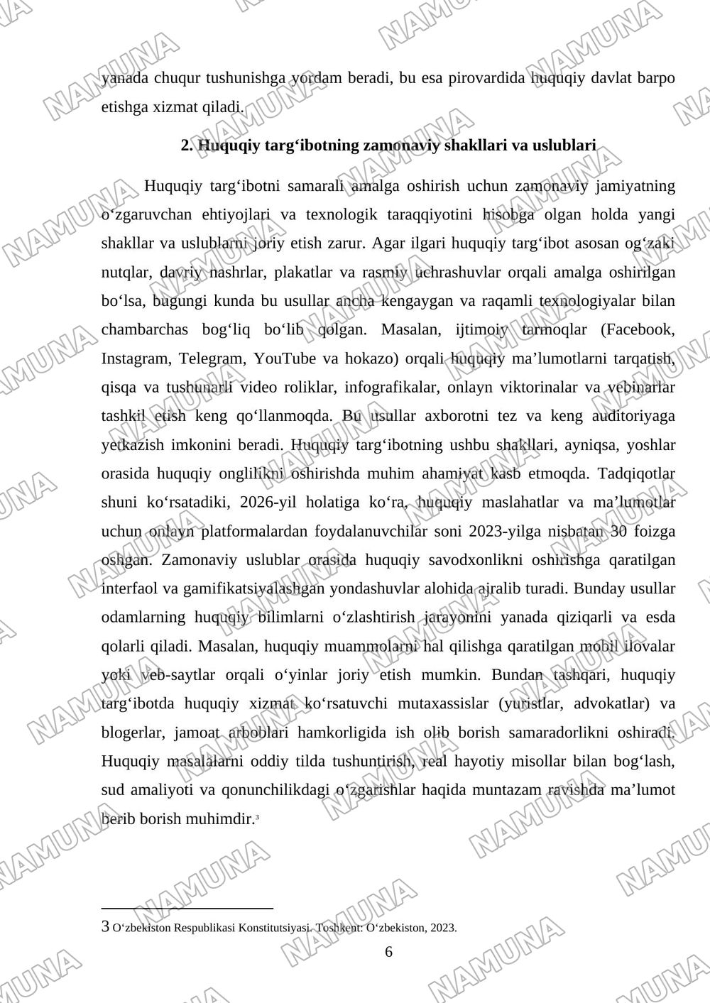 Huquqiy targʻibot — 6-varaq